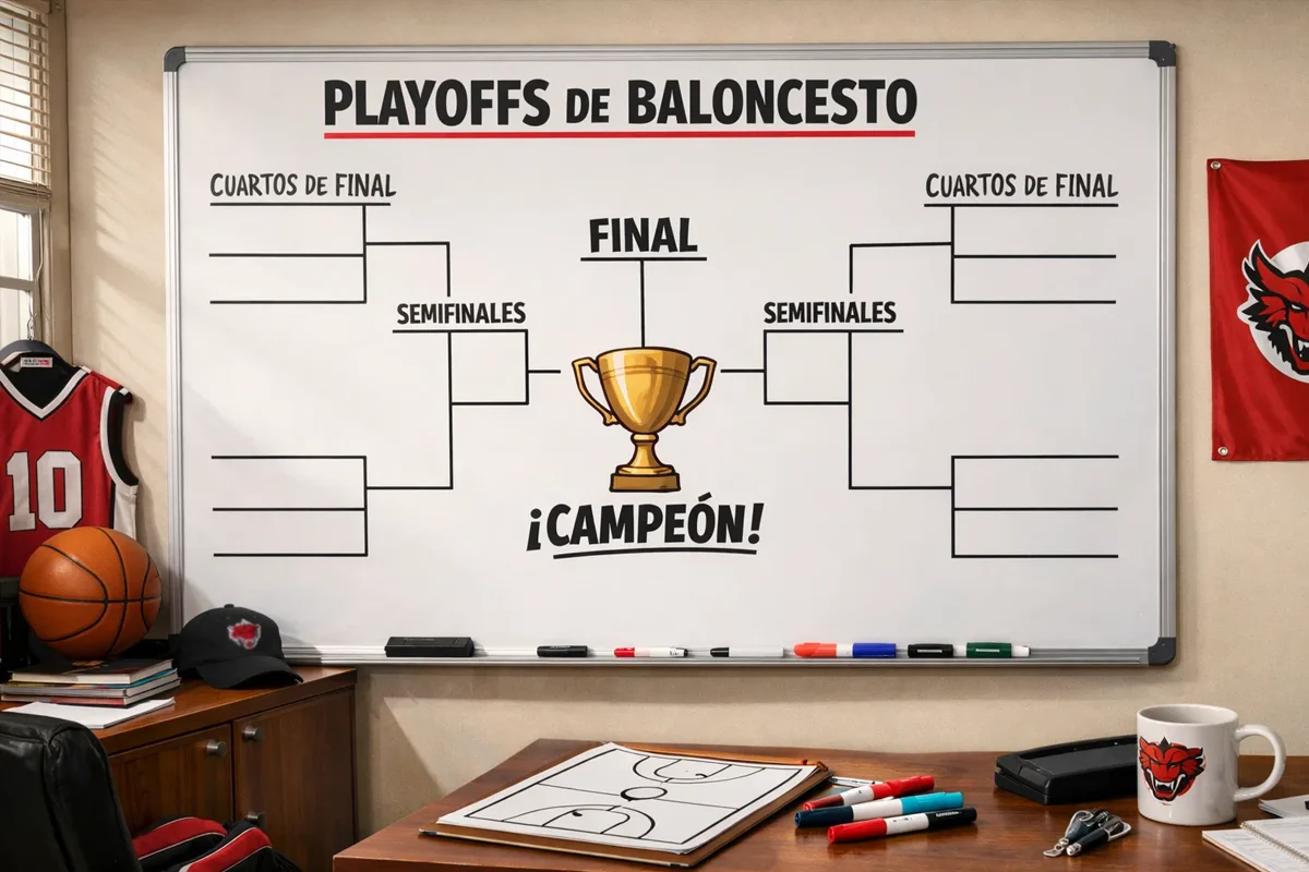 Formato de competición de la ACB con playoffs
