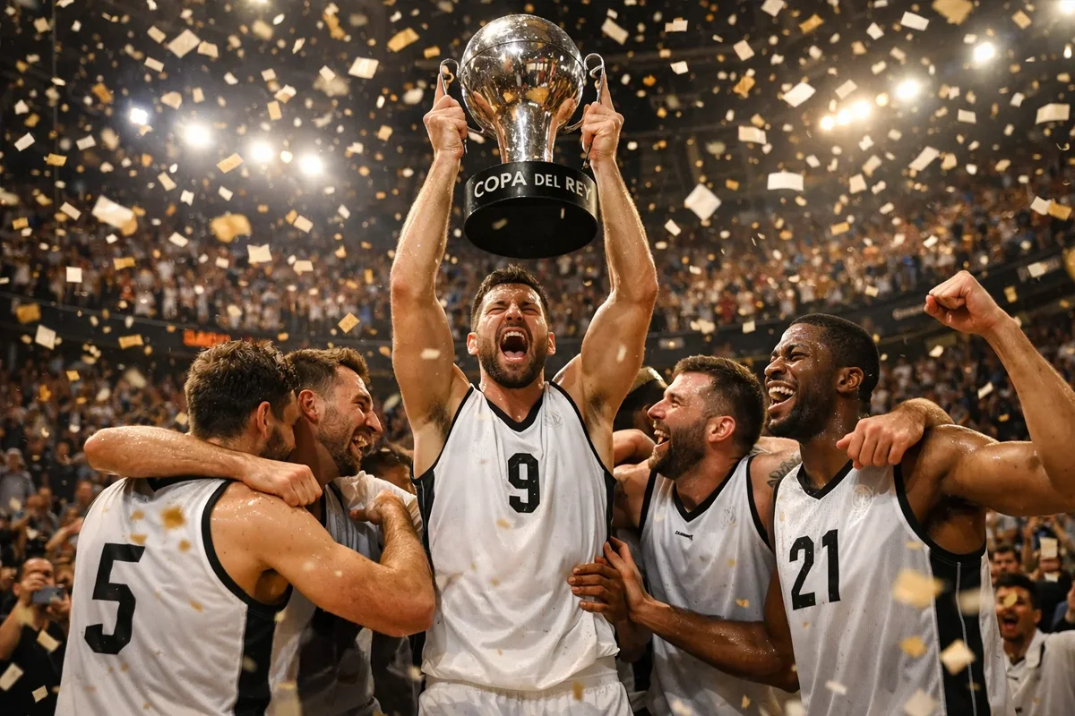 Copa del Rey de baloncesto celebración
